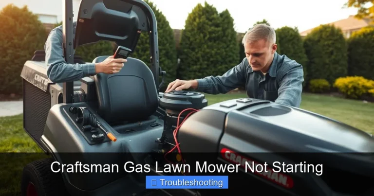 Craftsman Push Lawn Mower Will Not Start