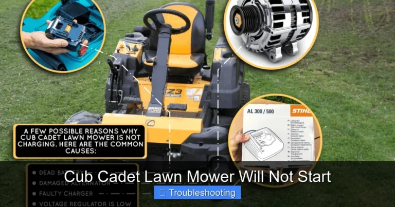 Cub Cadet Lawn Mower Will Not Go Forward Or Backward