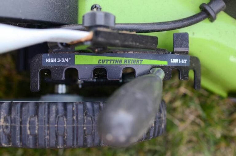 Lawn Mower Height Adjustment Lever Replacement