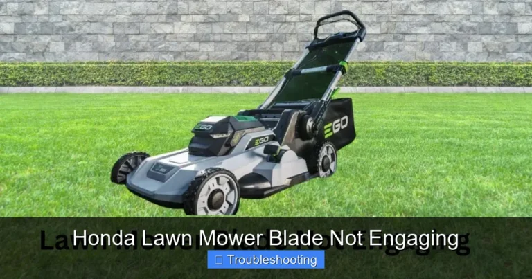 Honda Lawn Mower Blade Not Engaging