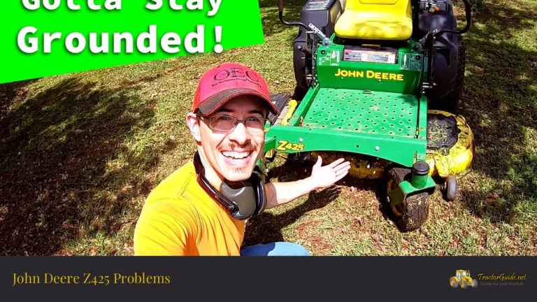 John Deere Z425 Problems