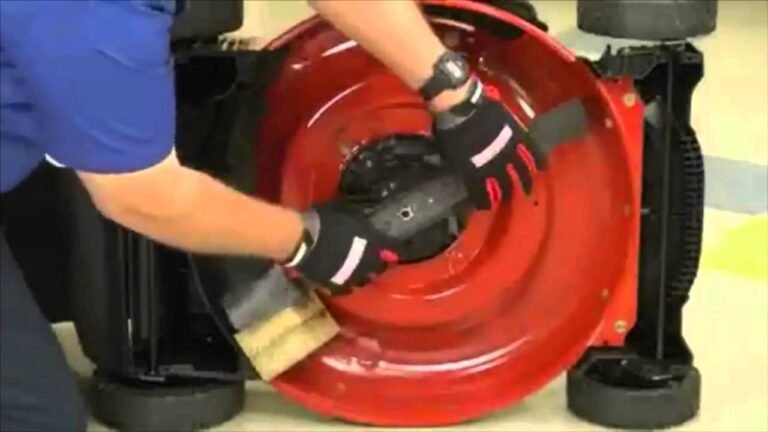 How To Change Riding Lawn Mower Blades