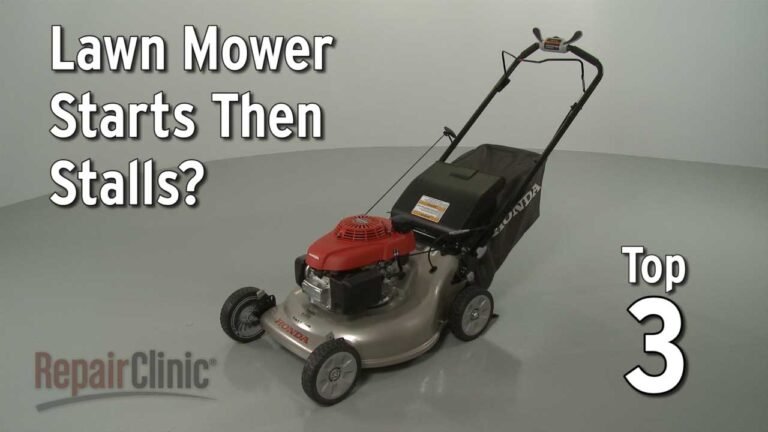 Lawn Mower Starts But Does Not Stay Running