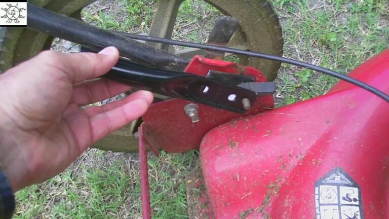 Lawn Mower Pull String Handle Bolt Replacement