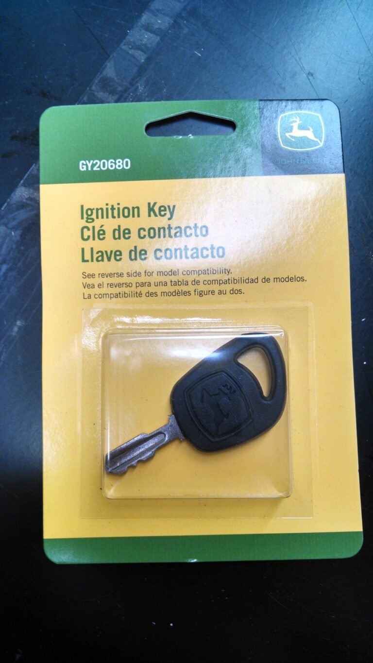 John Deere Lawn Mower Key Replacement
